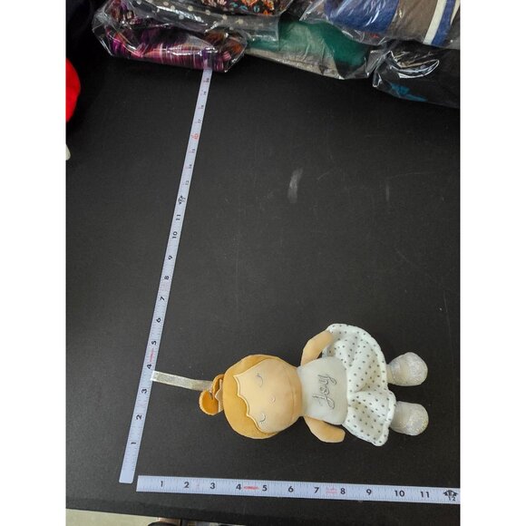 2021 Baby Starters Joy Hanging Plush Doll Brown Hair Tutu Ornament Christmas - Picture 9 of 10